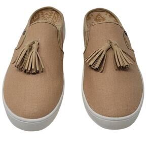 Spenco Celine Tassle Walk Casual Women's Slide Mules NWOB 9M